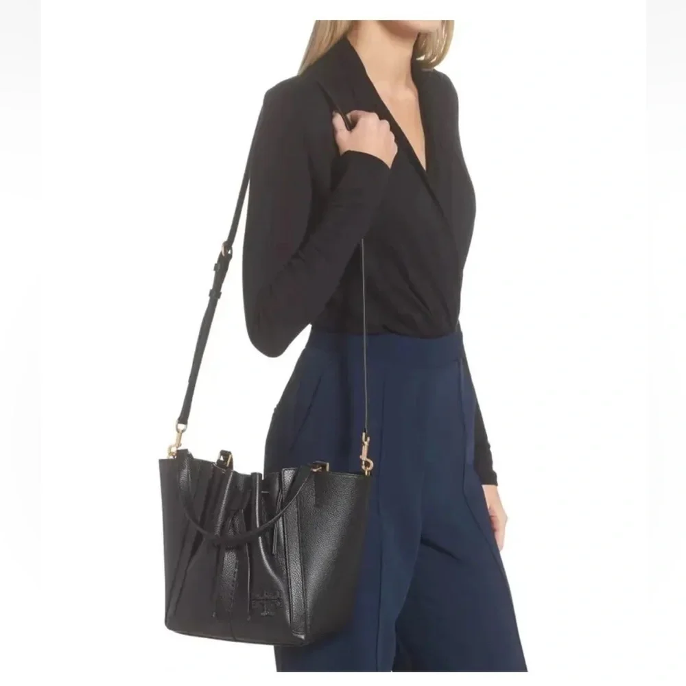 COPY - TORY BURCH Black McGraw Dragonflly, NWOT!  AUTHENTIC!!